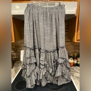 Krista Larson layering skirt